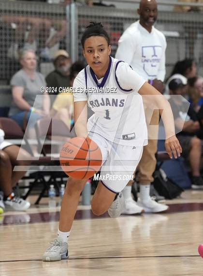 Thumbnail 2 in Johnson vs University (Texas Association of Basketball Coaches Showcase) photogallery.