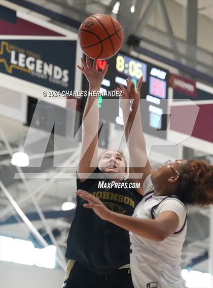 Thumbnail 1 in Johnson vs University (Texas Association of Basketball Coaches Showcase) photogallery.