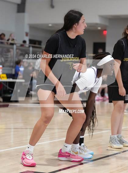 Thumbnail 3 in Johnson vs University (Texas Association of Basketball Coaches Showcase) photogallery.