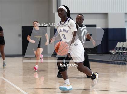 Thumbnail 2 in Johnson vs University (Texas Association of Basketball Coaches Showcase) photogallery.