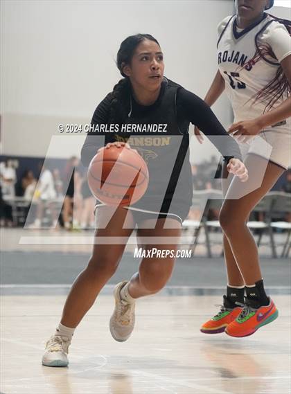 Thumbnail 2 in Johnson vs University (Texas Association of Basketball Coaches Showcase) photogallery.