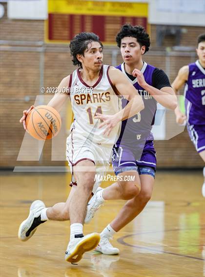 Thumbnail 2 in Yerington vs. Sparks (Rail City Classic) photogallery.