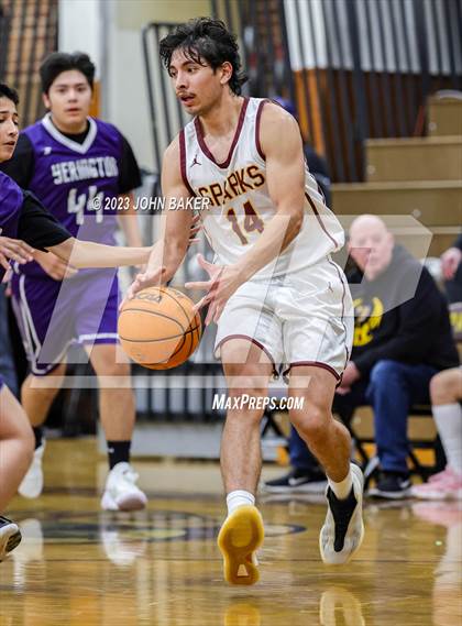 Thumbnail 2 in Yerington vs. Sparks (Rail City Classic) photogallery.