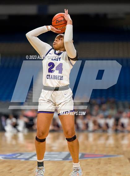 Thumbnail 2 in Fulshear vs Cooper (UIL 5A Basketball Semifinal) photogallery.