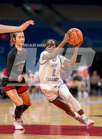 Thumbnail 3 in Fulshear vs Cooper (UIL 5A Basketball Semifinal) photogallery.