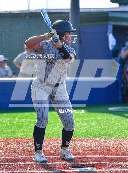 Thumbnail 3 in Lake Creek vs Georgetown (UIL 5A Reg III Final) photogallery.