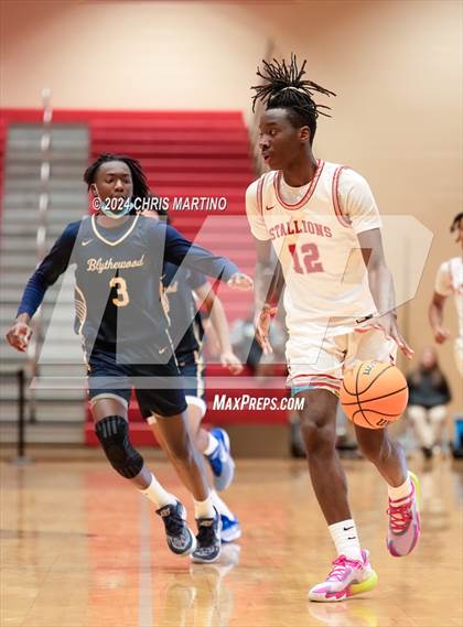Thumbnail 2 in Blythewood vs South Pointe (Poinsettia Classic) photogallery.