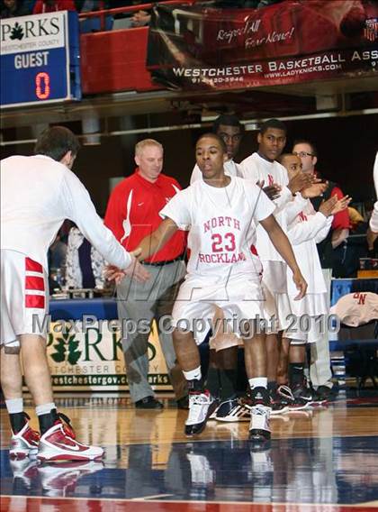 Thumbnail 2 in Poughkeepsie vs. North Rockland (Section 1 Class AA Semifinal) photogallery.