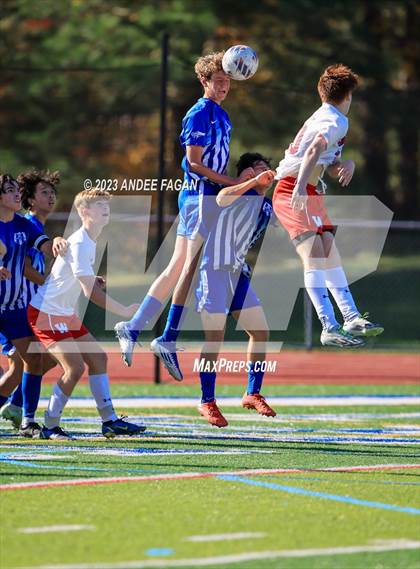 Thumbnail 3 in Wall Township vs Holmdel (NJSIAA Central Jersey Group 2 Quarterfinal) photogallery.