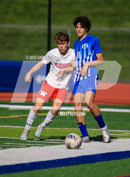 Thumbnail 3 in Wall Township vs Holmdel (NJSIAA Central Jersey Group 2 Quarterfinal) photogallery.