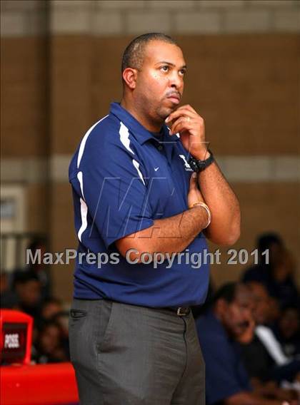 Thumbnail 3 in Compton vs. Loyola (Pacific Shores Tournament) photogallery.