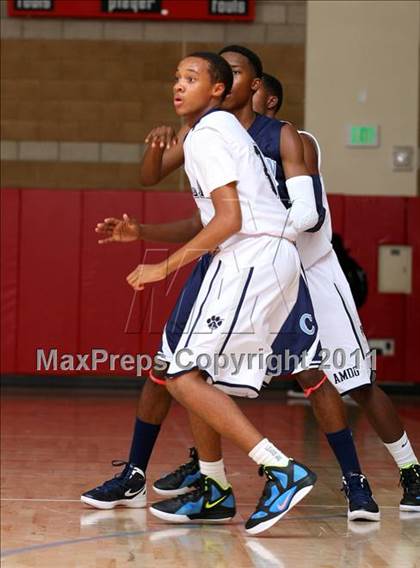 Thumbnail 3 in Compton vs. Loyola (Pacific Shores Tournament) photogallery.