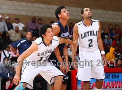 Thumbnail 1 in Compton vs. Loyola (Pacific Shores Tournament) photogallery.