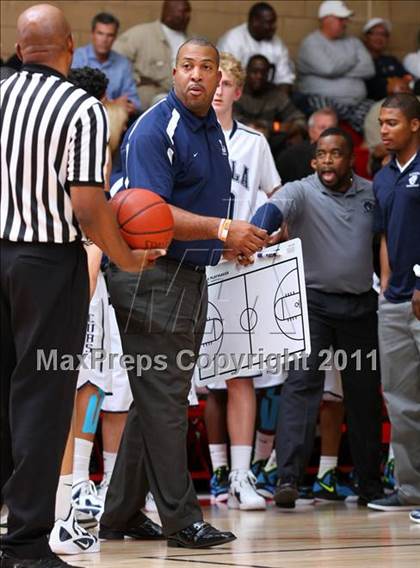 Thumbnail 3 in Compton vs. Loyola (Pacific Shores Tournament) photogallery.