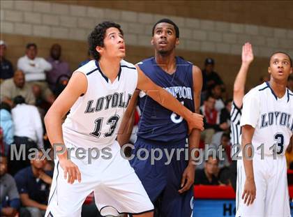 Thumbnail 1 in Compton vs. Loyola (Pacific Shores Tournament) photogallery.