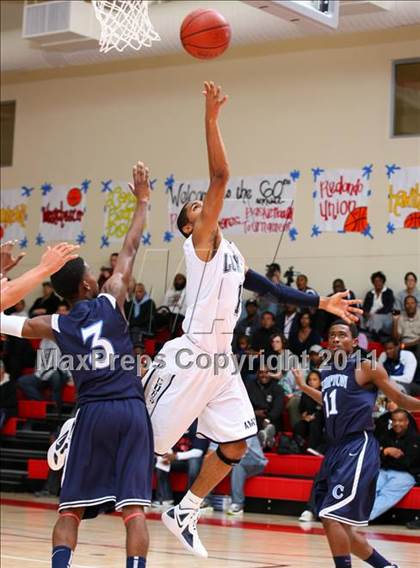 Thumbnail 3 in Compton vs. Loyola (Pacific Shores Tournament) photogallery.