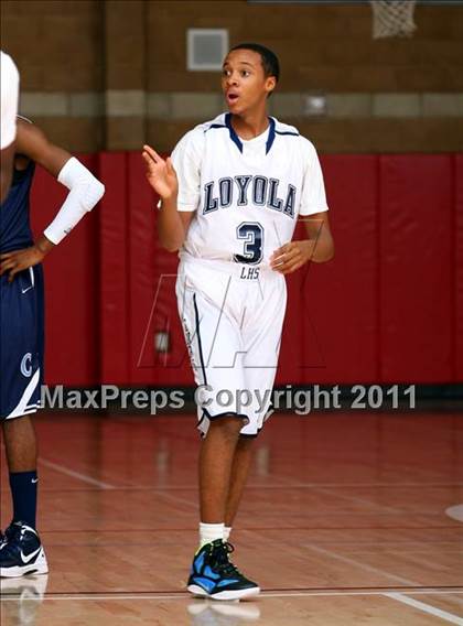 Thumbnail 3 in Compton vs. Loyola (Pacific Shores Tournament) photogallery.