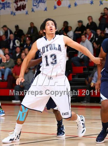 Thumbnail 1 in Compton vs. Loyola (Pacific Shores Tournament) photogallery.