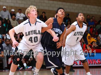 Thumbnail 1 in Compton vs. Loyola (Pacific Shores Tournament) photogallery.