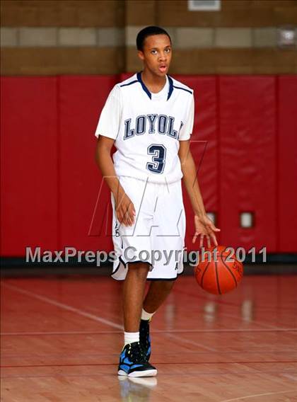Thumbnail 3 in Compton vs. Loyola (Pacific Shores Tournament) photogallery.