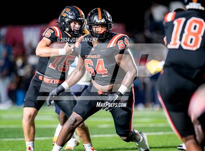 Thumbnail 2 in Madison Prep Academy vs Catholic (Red Stick Rumble Jamboree) photogallery.