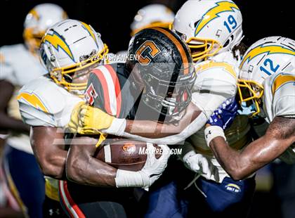 Thumbnail 2 in Madison Prep Academy vs Catholic (Red Stick Rumble Jamboree) photogallery.