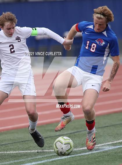 Thumbnail 3 in Leander @ Dripping Springs (UIL 5A  Regional Quarterfinal) photogallery.