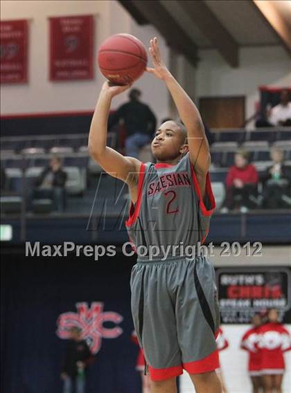 Thumbnail 3 in Salesian vs. St. Mary's photogallery.