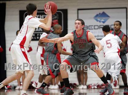 Thumbnail 1 in Salesian vs. St. Mary's photogallery.