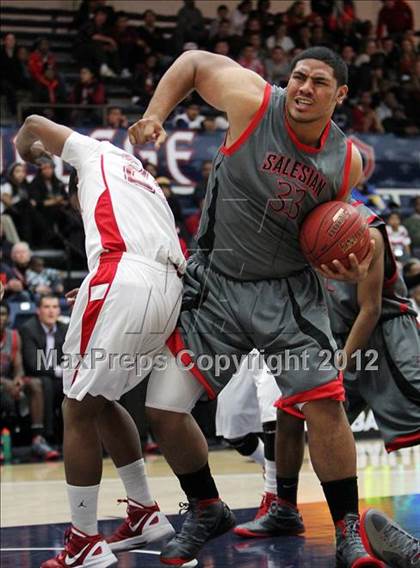 Thumbnail 2 in Salesian vs. St. Mary's photogallery.