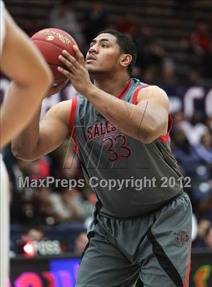 Thumbnail 2 in Salesian vs. St. Mary's photogallery.