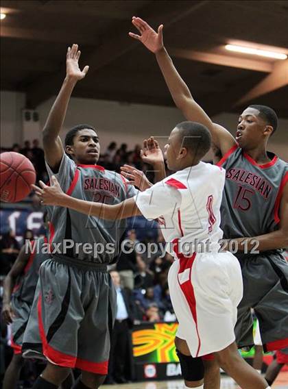 Thumbnail 1 in Salesian vs. St. Mary's photogallery.