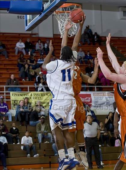 Thumbnail 1 in North Crowley vs. West (Whataburger Basketball Tournament) photogallery.