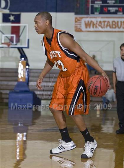Thumbnail 1 in North Crowley vs. West (Whataburger Basketball Tournament) photogallery.