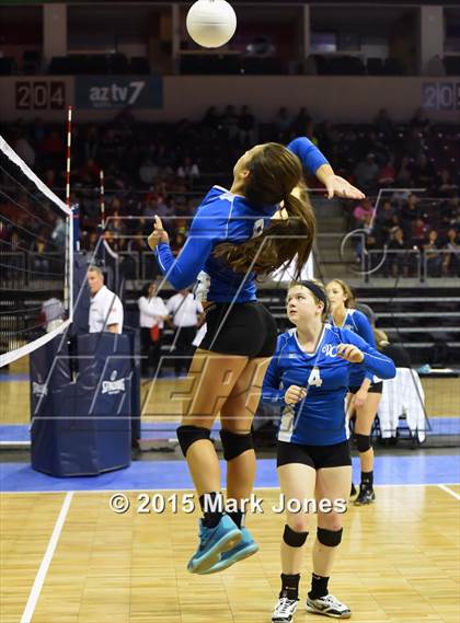 Thumbnail 1 in Verrado vs. Valley Christian (AIA D3 Playoff) photogallery.