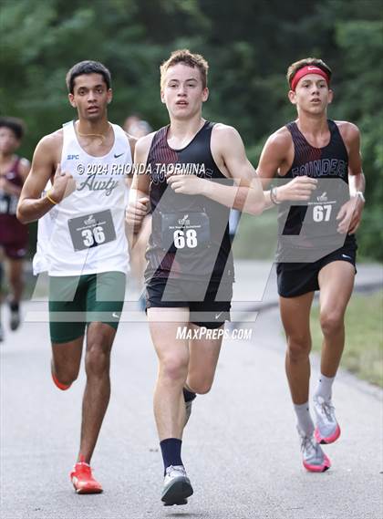 Thumbnail 2 in Cypress Christian Warrior XC Invitational photogallery.