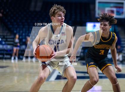 Thumbnail 3 in Cincinnati Hill Christian Academy vs Cooper (Holiday Hardwood Classic) photogallery.