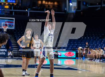 Thumbnail 1 in Cincinnati Hill Christian Academy vs Cooper (Holiday Hardwood Classic) photogallery.