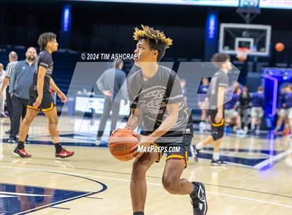 Thumbnail 1 in Cincinnati Hill Christian Academy vs Cooper (Holiday Hardwood Classic) photogallery.