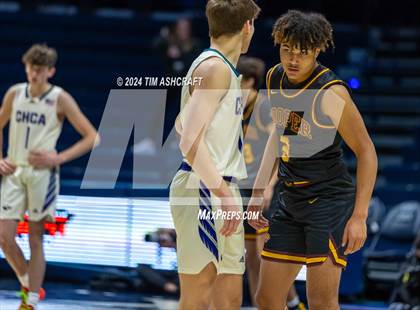 Thumbnail 1 in Cincinnati Hill Christian Academy vs Cooper (Holiday Hardwood Classic) photogallery.