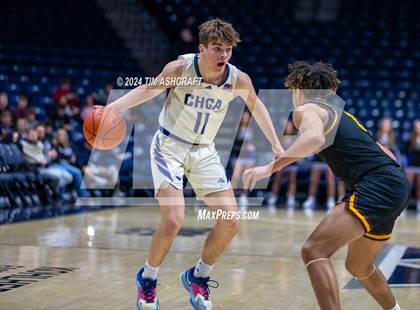 Thumbnail 2 in Cincinnati Hill Christian Academy vs Cooper (Holiday Hardwood Classic) photogallery.