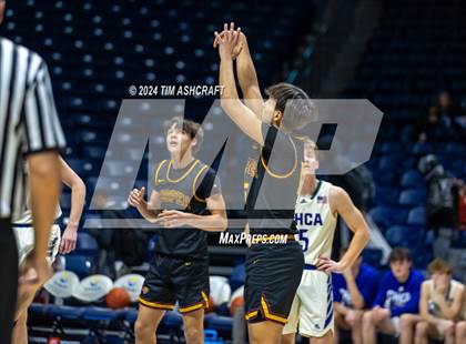 Thumbnail 1 in Cincinnati Hill Christian Academy vs Cooper (Holiday Hardwood Classic) photogallery.