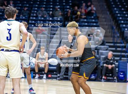 Thumbnail 3 in Cincinnati Hill Christian Academy vs Cooper (Holiday Hardwood Classic) photogallery.