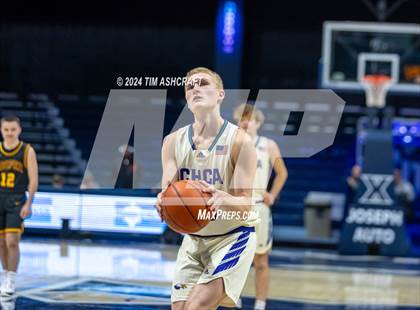 Thumbnail 2 in Cincinnati Hill Christian Academy vs Cooper (Holiday Hardwood Classic) photogallery.