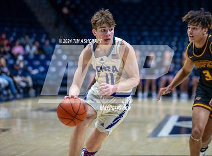 Thumbnail 1 in Cincinnati Hill Christian Academy vs Cooper (Holiday Hardwood Classic) photogallery.