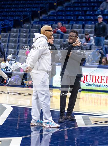 Thumbnail 3 in Cincinnati Hill Christian Academy vs Cooper (Holiday Hardwood Classic) photogallery.