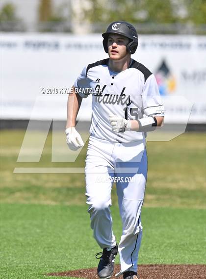 Thumbnail 2 in Cistercian vs DasCHE (Dallas Lutheran Wood Bat Classic) photogallery.