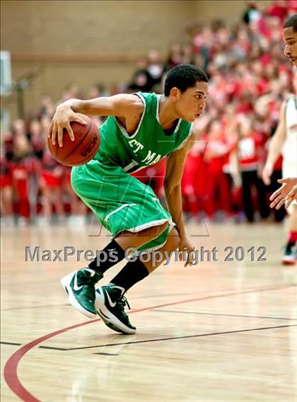 Thumbnail 2 in St. Mary's @ Antelope (CIF SJS D2 Playoffs) photogallery.