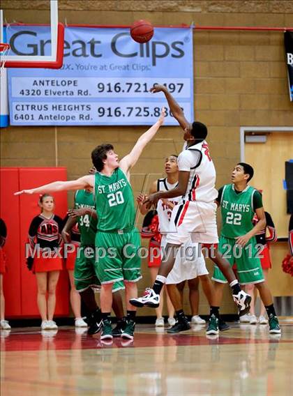 Thumbnail 3 in St. Mary's @ Antelope (CIF SJS D2 Playoffs) photogallery.