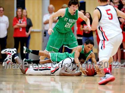 Thumbnail 3 in St. Mary's @ Antelope (CIF SJS D2 Playoffs) photogallery.